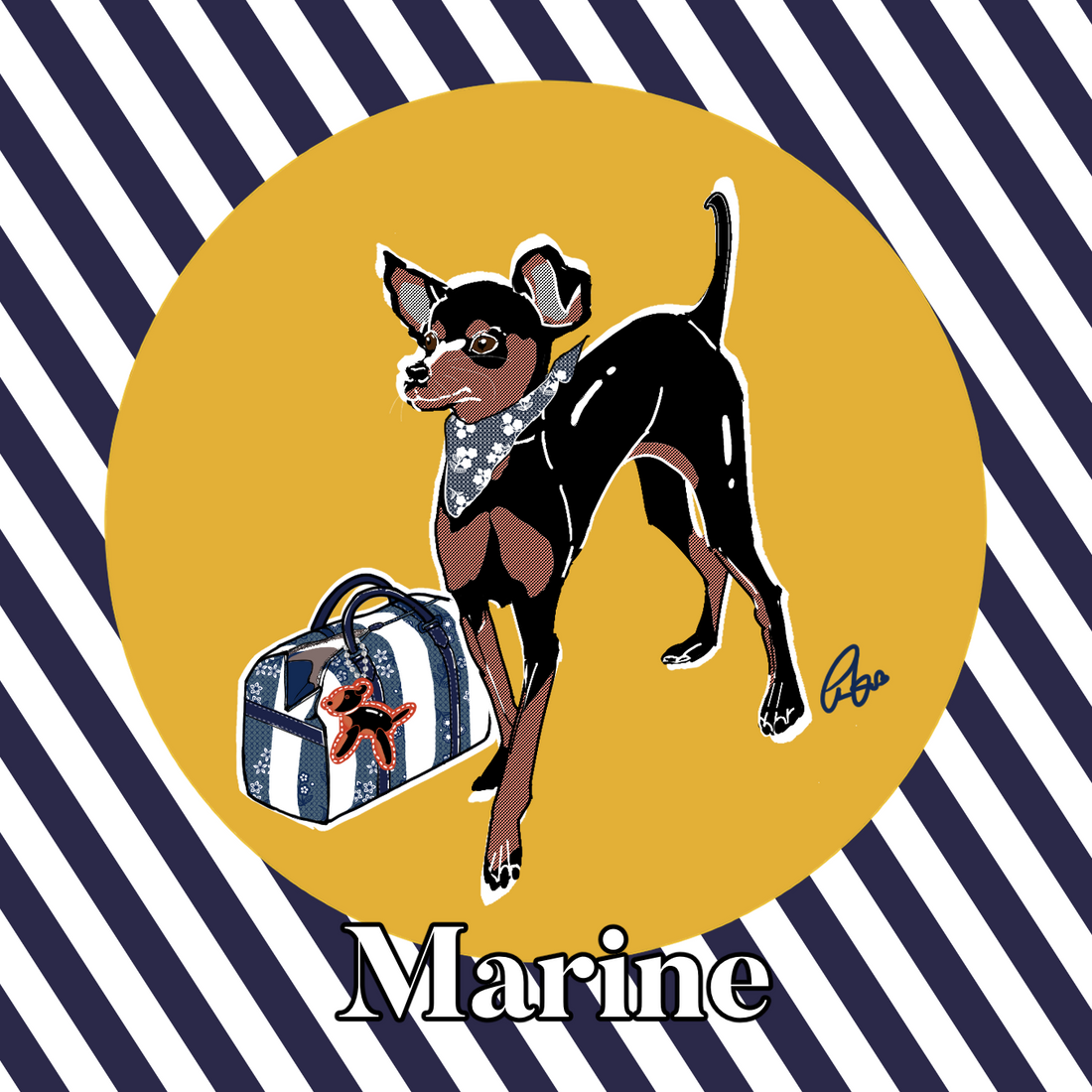 《旅の荷物？センスと自信があればそれで十分》