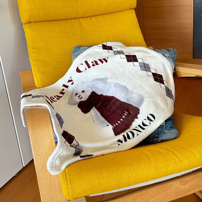 ふわふわブランケット(トイプードル・チワワ・シーズー)