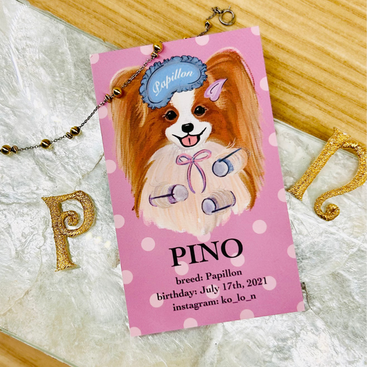 【オーダーイラスト】パリクロうちの子名刺 (100枚)