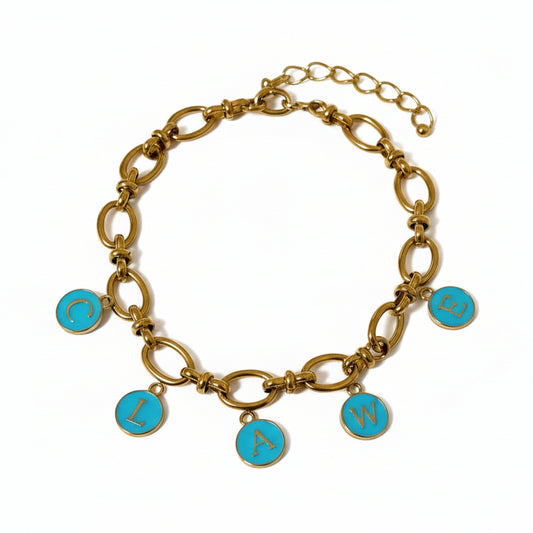 おなまえチョーカー (アルファベットチャーム付き)